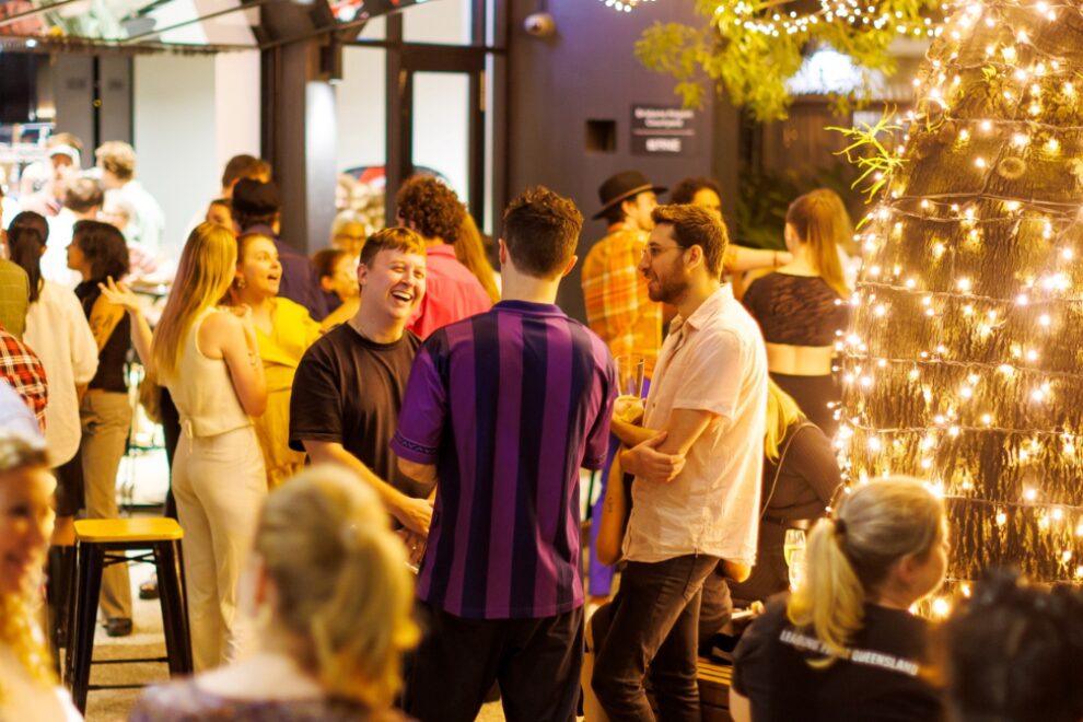 Queensland theatre courtyard event